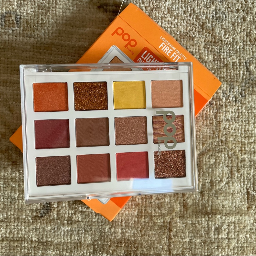 POP Beauty, Fire Fit Light Show Eye Shadow Palette, Brand New - Picture 4 of 6